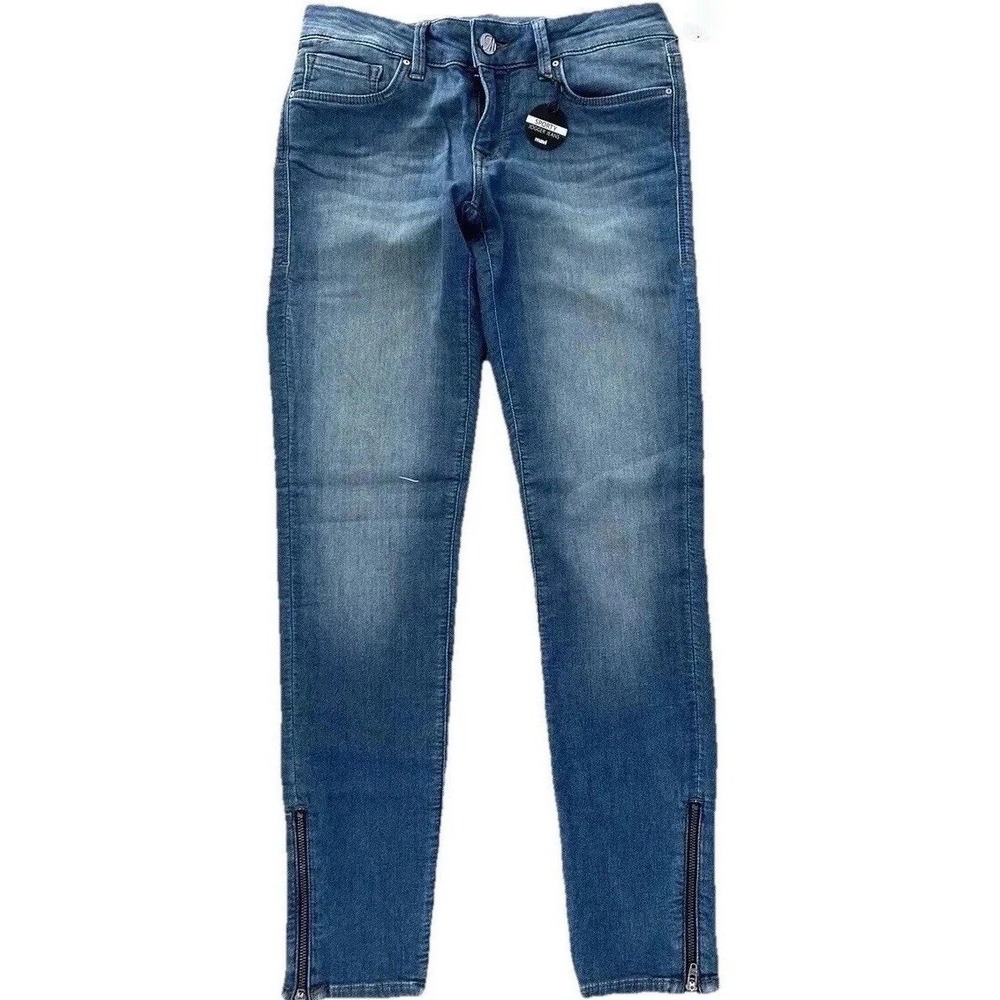 New Low Rise Jeans 27 Waist Mavi Serenity Skinny 27.5" Inseam Zip Ankle